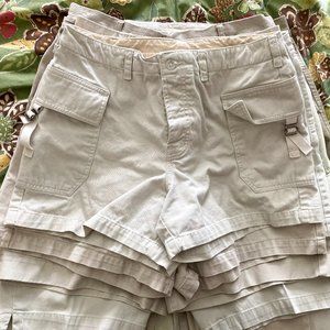 The Limited Chinos Khaki Cargo Shorts